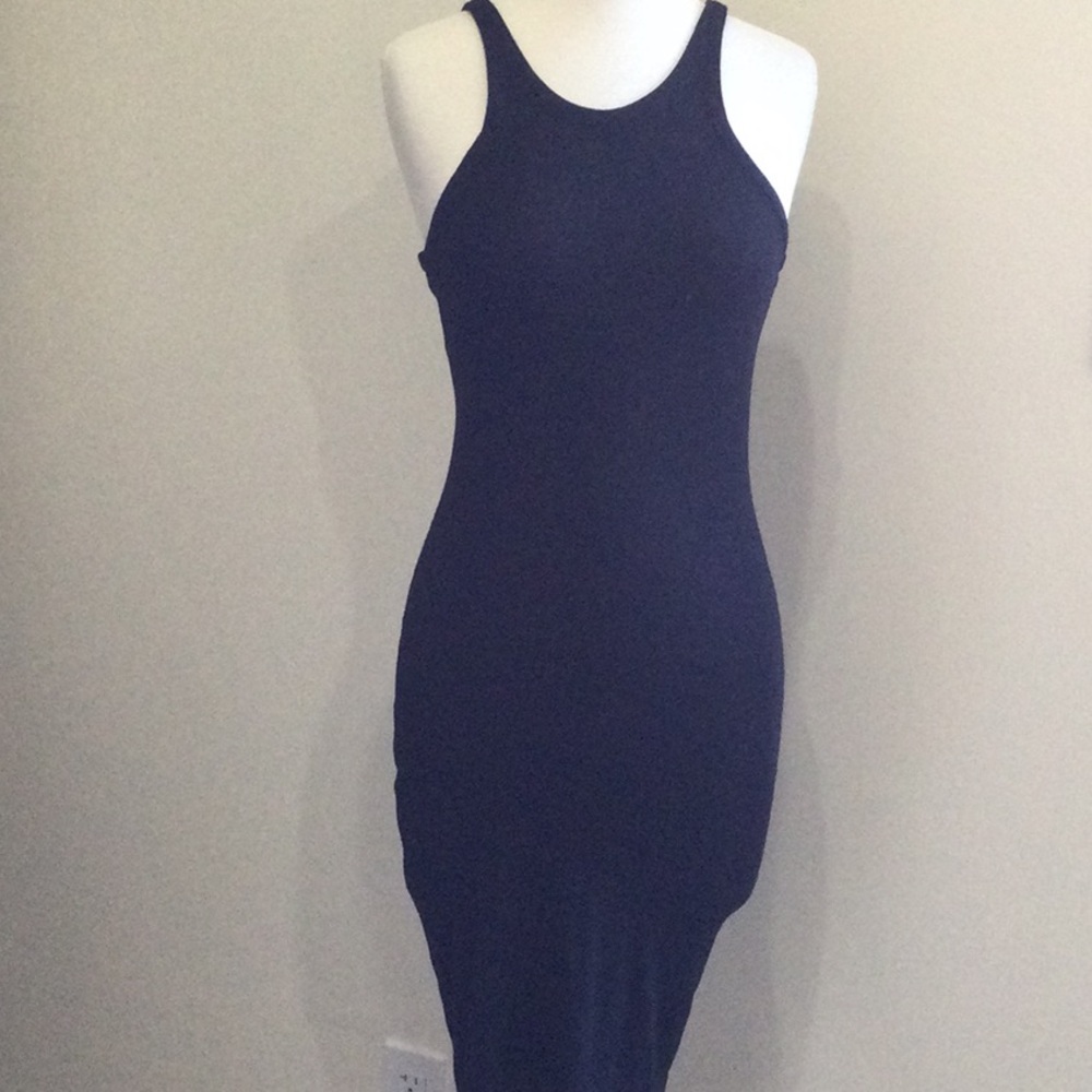 Witchery black hi-Lo dress